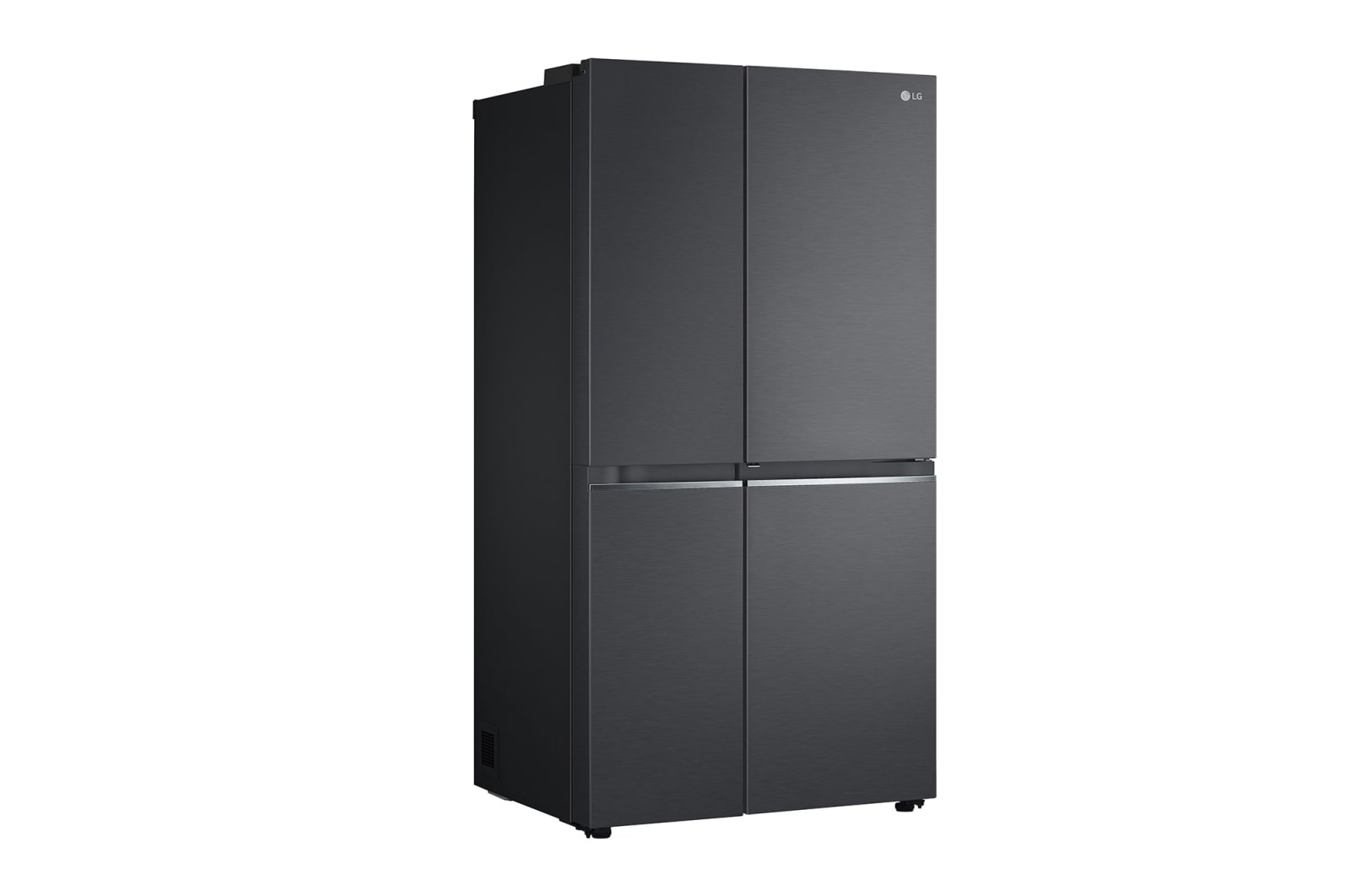 LG 694L Side-by-Side Fridge with Door-in-Door™ in Matte Black Finish , GC-M257CQFL