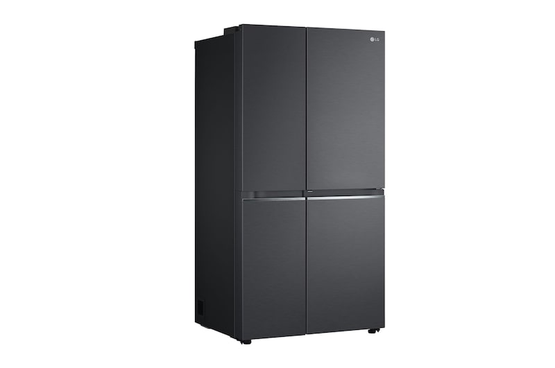 LG 694L Side-by-Side Fridge with Door-in-Door™ in Matte Black Finish , GC-M257CQFL