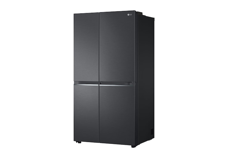 LG 694L Side-by-Side Fridge with Door-in-Door™ in Matte Black Finish , GC-M257CQFL