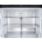 LG 601L French Door Fridge with InstaView in Matte Black Finish, GC-V24FFCHB