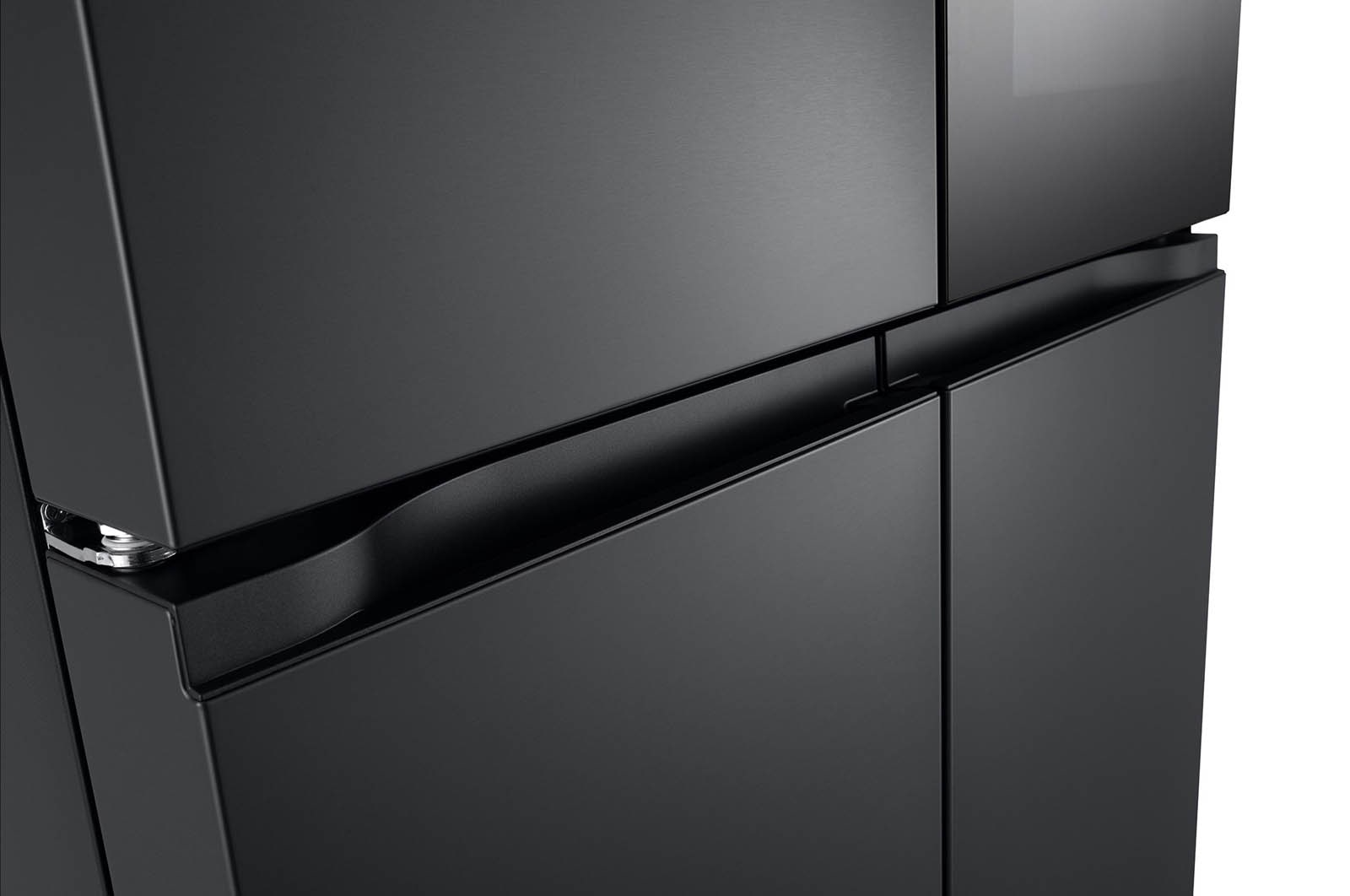 LG 601L French Door Fridge with InstaView in Matte Black Finish, GC-V24FFCHB