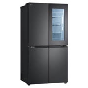 LG 601L French Door Fridge with InstaView in Matte Black Finish, GC-V24FFCHB