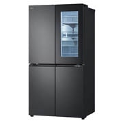 LG 601L French Door Fridge with InstaView in Matte Black Finish, GC-V24FFCHB