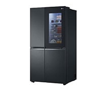 LG 655L Side by Side Fridge in Matte Black Finish, GC-V257CQFW