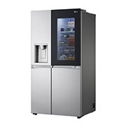 LG 674L Side-by-Side Fridge with InstaView & Door-in-Door™ in Noble Steel Finish , GC-X257CSES