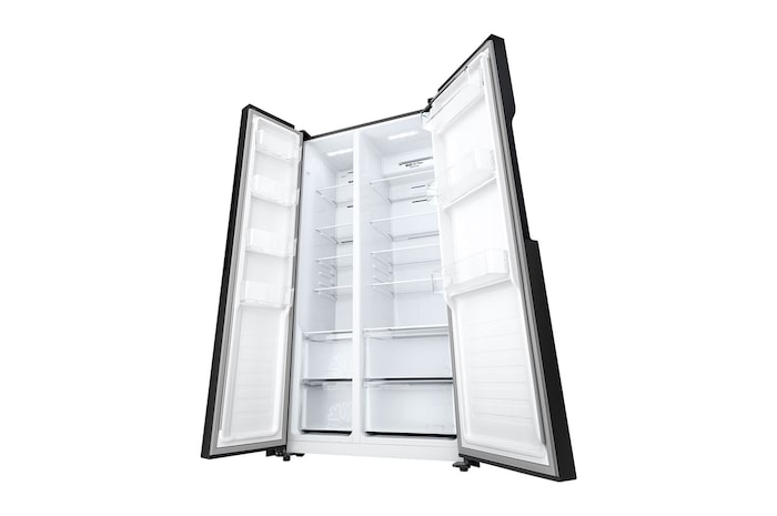 Left side view and cover open