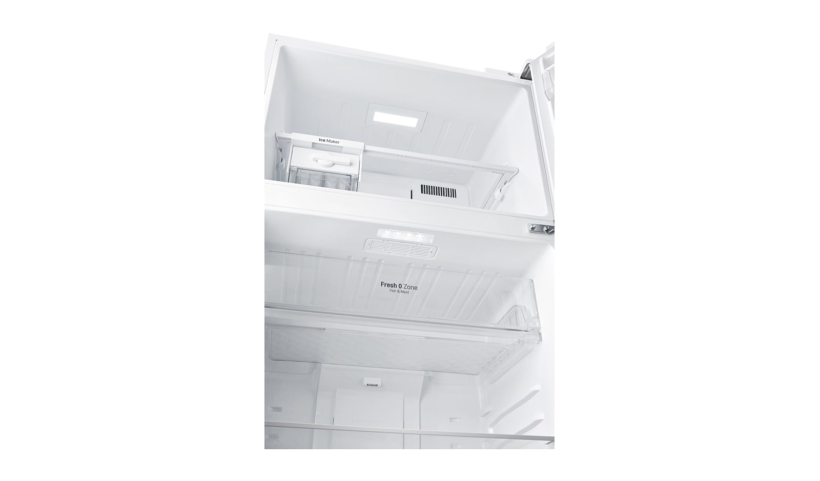 LG IEC Gross 549L Platinum Silver Top Freezer with Inverter Linear Compressor & DoorCooling+, GN-A702HLHU