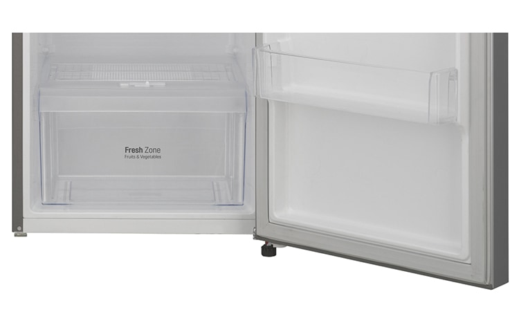 LG IEC Gross 225L Platinum Silver Top Mount Fridge, GN-B222SLCR