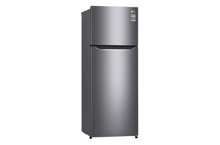 LG 225L Top Freezer Fridge in Dark Graphite Steel, GN-B222SQBB