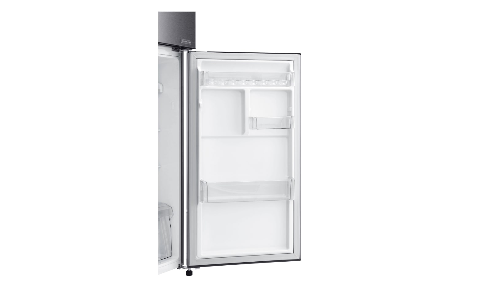 LG 225L Top Freezer Fridge in Dark Graphite Steel, GN-B222SQBB
