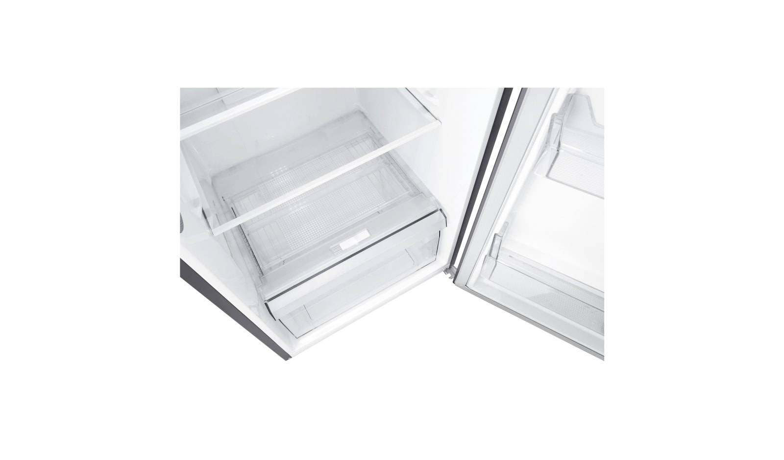 LG 225L Top Freezer Fridge in Dark Graphite Steel, GN-B222SQBB