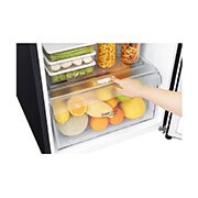 LG 225L Top Freezer Fridge in Western Black Finish, GN-B222SQWB