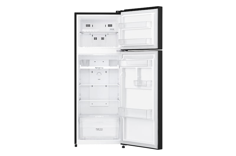 LG 225L Top Freezer Fridge in Western Black Finish, GN-B222SQWB