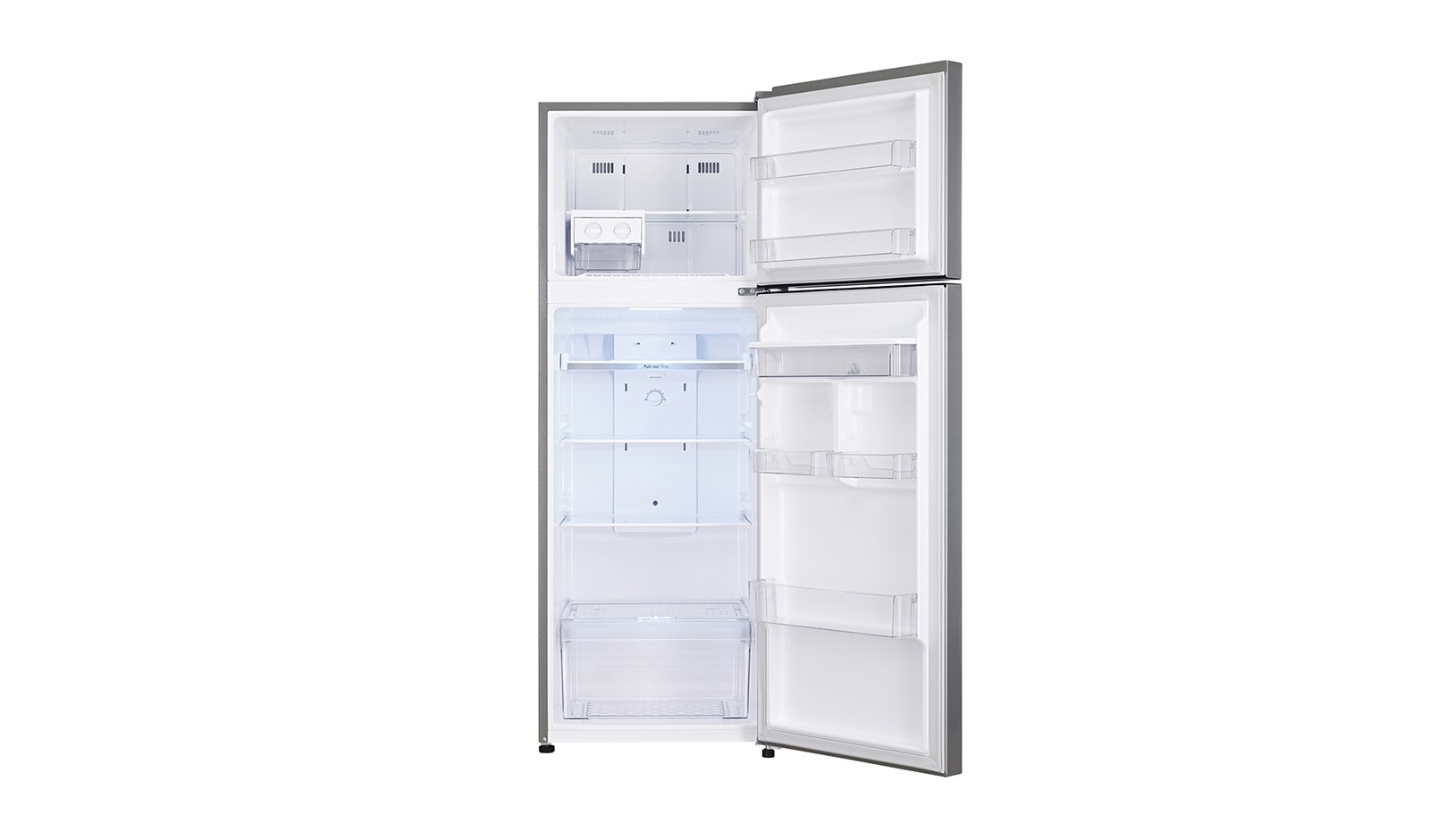LG IEC Gross 272L Platinum Silver Top Mount Fridge, GN-B272SLCR