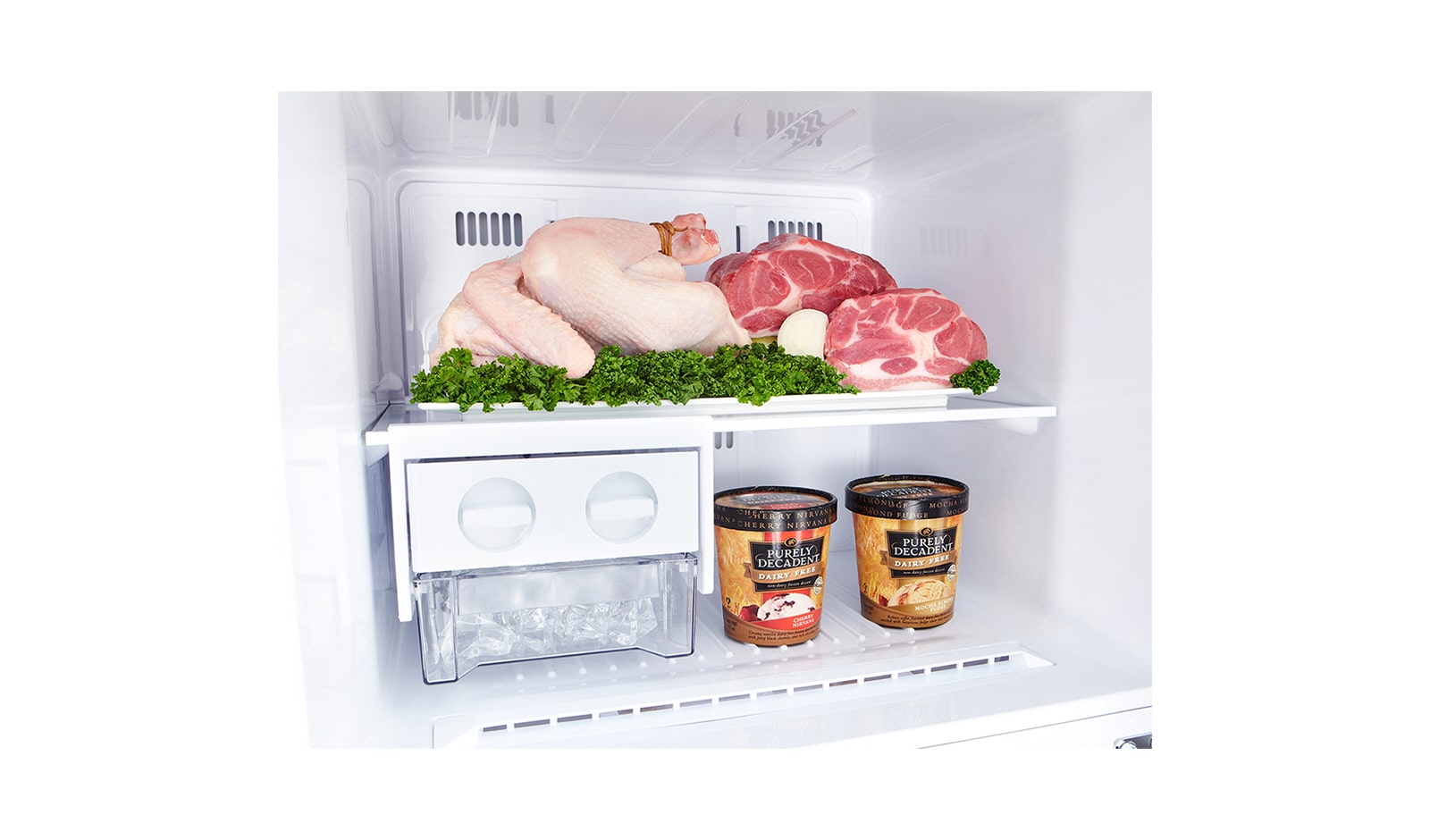 LG IEC Gross 272L Platinum Silver Top Mount Fridge, GN-B272SLCR
