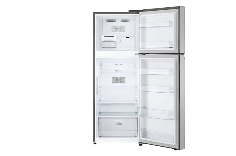 LG 340L Top Freezer Fridge in Platinum Silver Finish , GN-B312PLGK