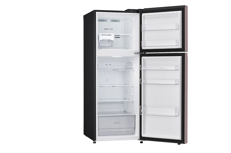 LG 360L Top Freezer Fridge in Clay Pink Finish , GN-B332PPGB
