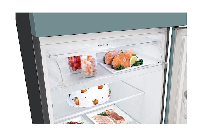 LG  493L Top Freezer Fridge in Clay Mint Finish, GN-B452PMFK