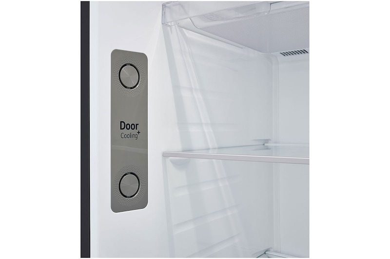 LG 493L Top Freezer Fridge in Essence Matt Black , GN-B452PQBK