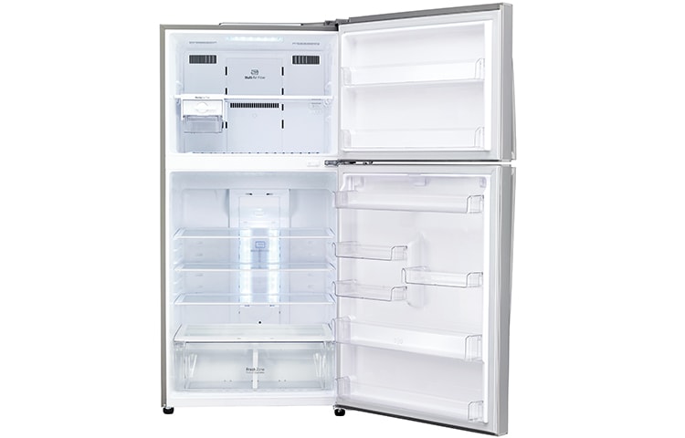 LG IEC Gross 515L PLATINUM SILVER TOP FREEZER, GN-B602HLCL