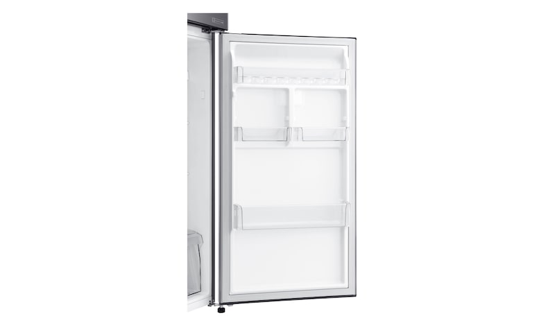 LG IEC Gross 272L Platinum Silver Top Freezer with Inverter Linear Compressor & DoorCooling+, GN-C272SLCN