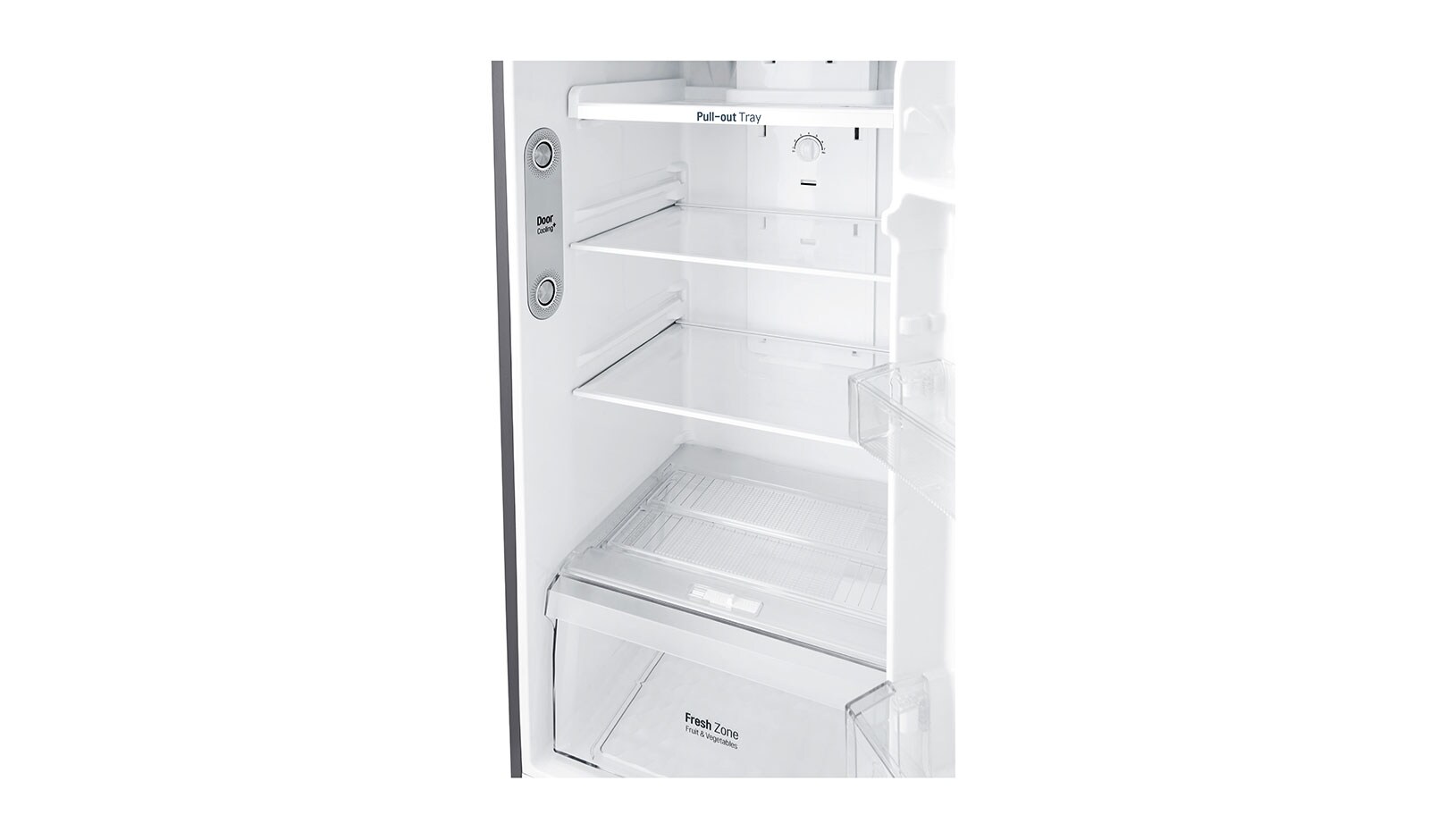LG IEC Gross 333L Dark Blue Top Freezer with Inverter Linear Compressor & DoorCooling+, GN-C372SQCN