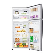 LG 516L Top Freezer Fridge in Platinum Silver Finish , GN-C602HLCC