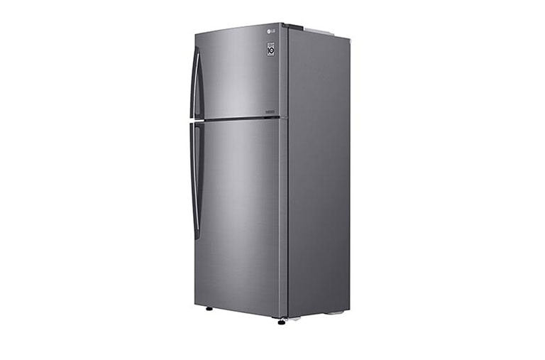 LG 547L Top Freezer Fridge in Platinum Silver Finish , GN-C702HLCC