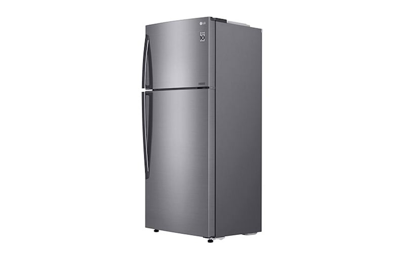 LG 547L Top Freezer Fridge in Platinum Silver Finish , GN-C702HLCC