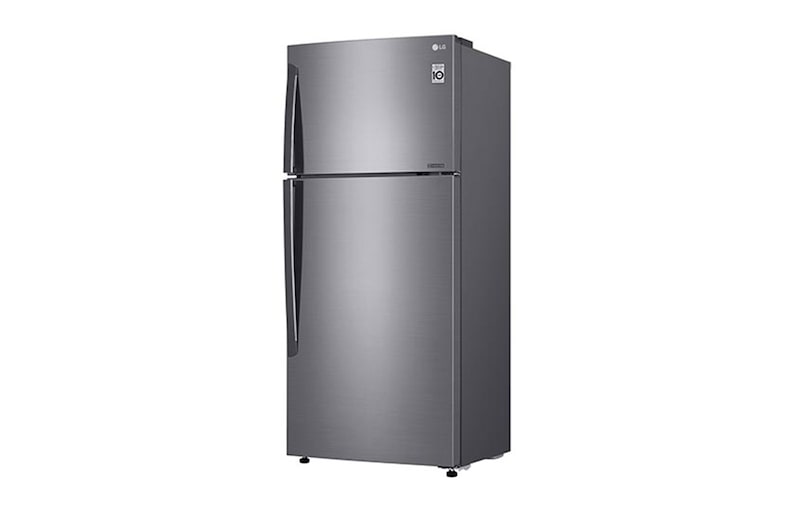 LG 547L Top Freezer Fridge in Platinum Silver Finish , GN-C702HLCC