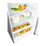 LG 547L Top Freezer Fridge in Platinum Silver Finish , GN-C702HLCC