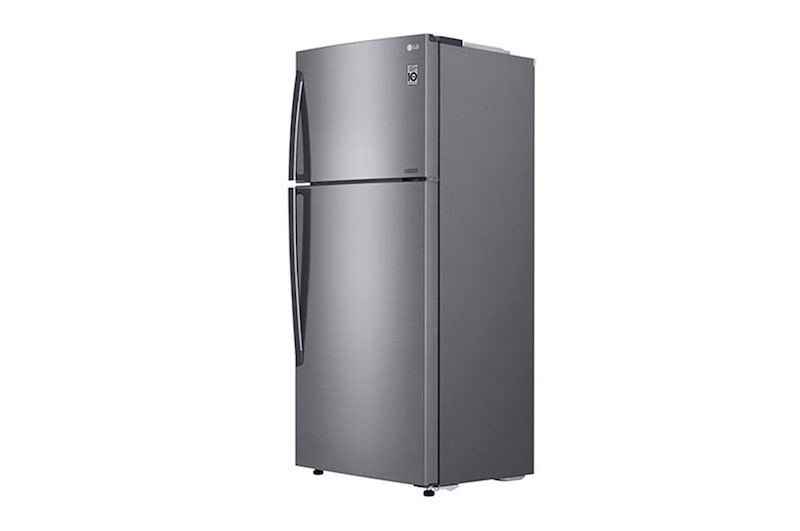 LG 547L Top Freezer Fridge in Platinum Silver Finish , GN-C702HLCM