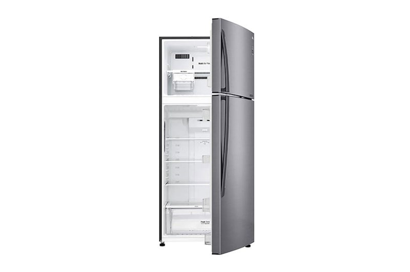 LG 547L Top Freezer Fridge in Platinum Silver Finish , GN-C702HLCM