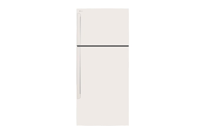 Front view of 547L Top Freezer Fridge in Beige, GN-C702HQCM