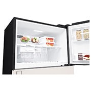 LG 547L Top Freezer Fridge in Beige, GN-C702HQCM