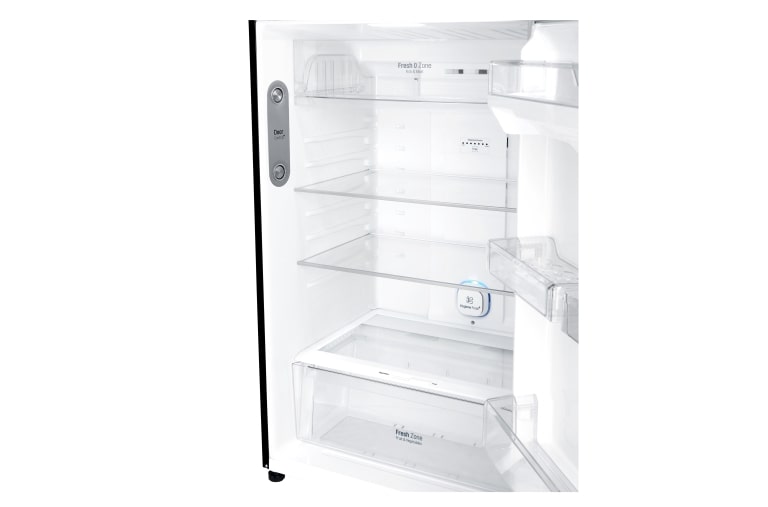 LG IEC Gross 547L Black Curved Class Top Freezer with Inverter Linear Compressor &  DoorCooling+, GN-C702SGGU