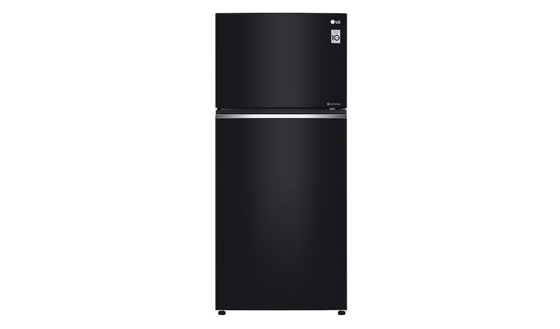 LG IEC Gross 547L Black Curved Class Top Freezer with Inverter Linear Compressor &  DoorCooling+, GN-C702SGGU