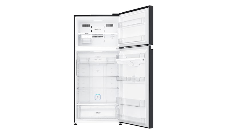 LG IEC Gross 547L Black Curved Class Top Freezer with Inverter Linear Compressor &  DoorCooling+, GN-C702SGGU