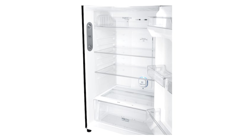 LG IEC Gross 547L Black Curved Class Top Freezer with Inverter Linear Compressor &  DoorCooling+, GN-C702SGGU