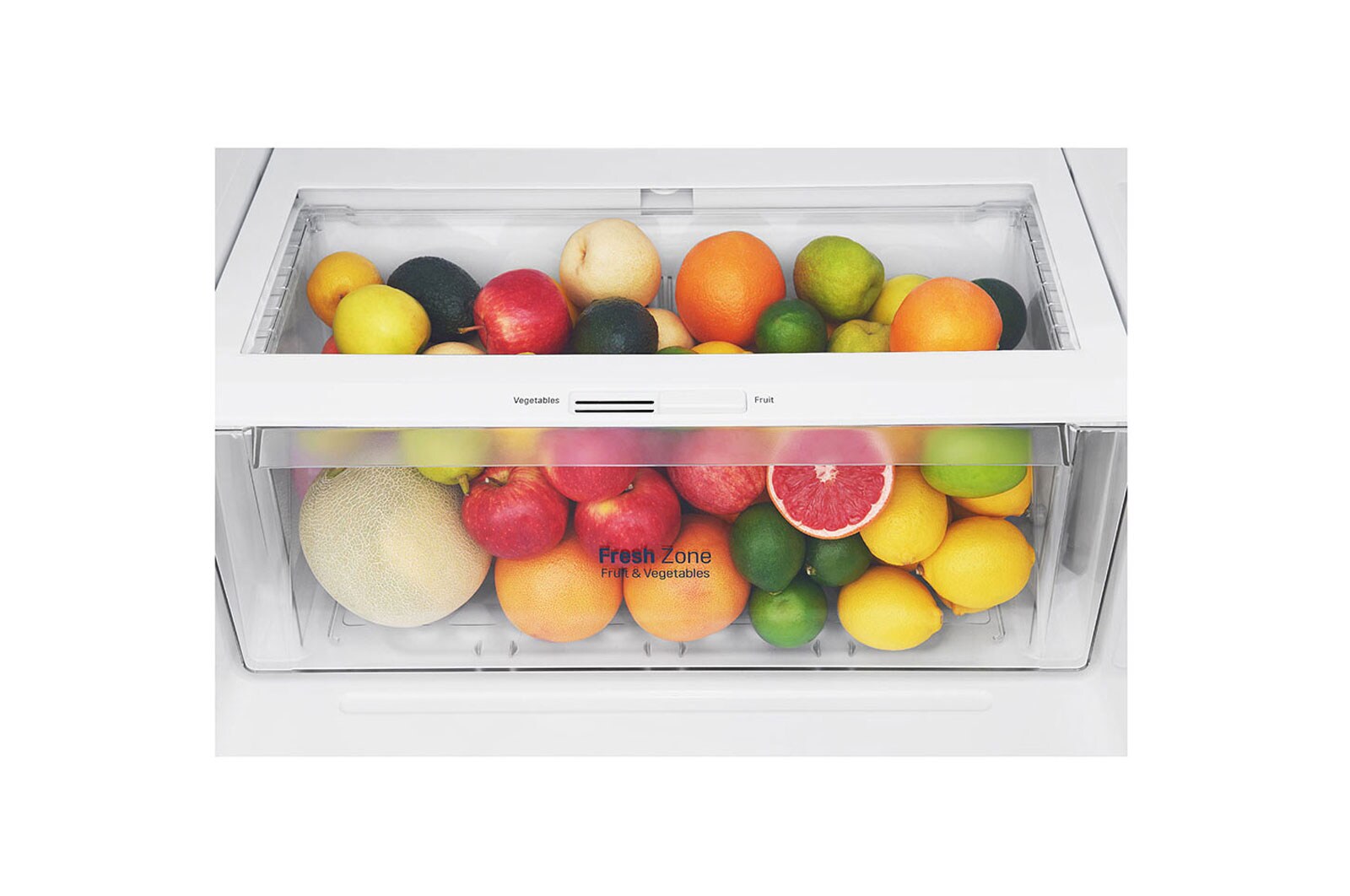 LG 437L Top Freezer Fridge in Black Metal Finish , GN-H432HXHC
