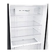 LG 437L Top Freezer Fridge in Black Metal Finish , GN-H432HXHC