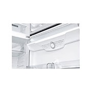 LG 516L Top Freezer Fridge in Black Metal Finish , GN-H602HXHC