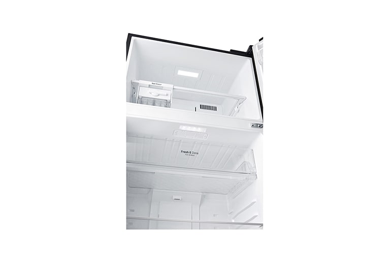 LG IEC Gross 516L Black Steel Top Freezer with Inverter Linear Compressor & DoorCooling+, GN-H602HXHU