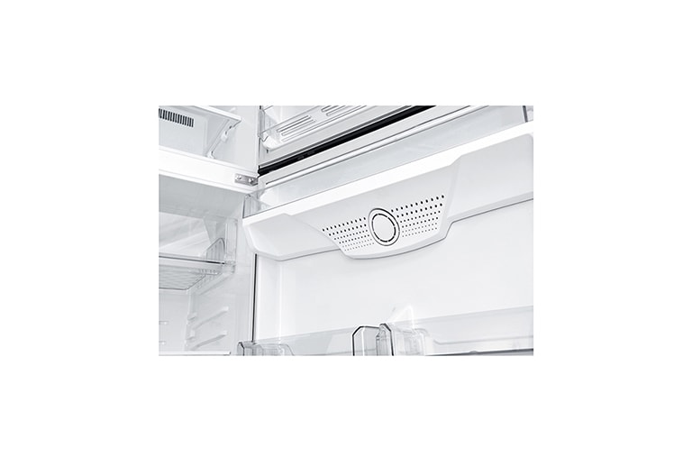 LG IEC Gross 516L Black Steel Top Freezer with Inverter Linear Compressor & DoorCooling+, GN-H602HXHU