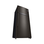 LG IEC Gross 547L Black Metal Top Freezer with Inverter Linear Compressor & DoorCooling+, GN-H702HXHU
