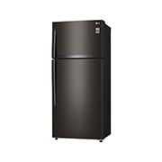 LG IEC Gross 547L Black Metal Top Freezer with Inverter Linear Compressor & DoorCooling+, GN-H702HXHU
