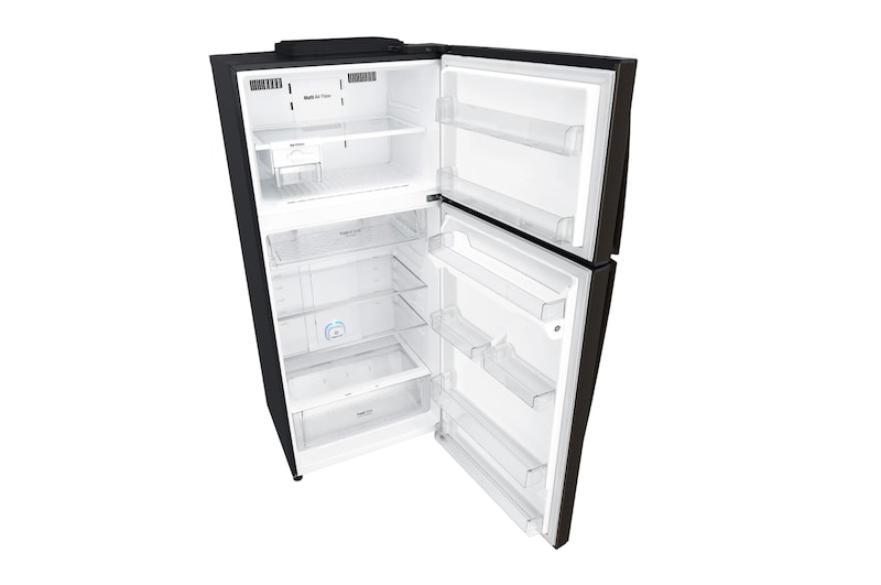 LG IEC Gross 547L Black Metal Top Freezer with Inverter Linear Compressor & DoorCooling+, GN-H702HXHU