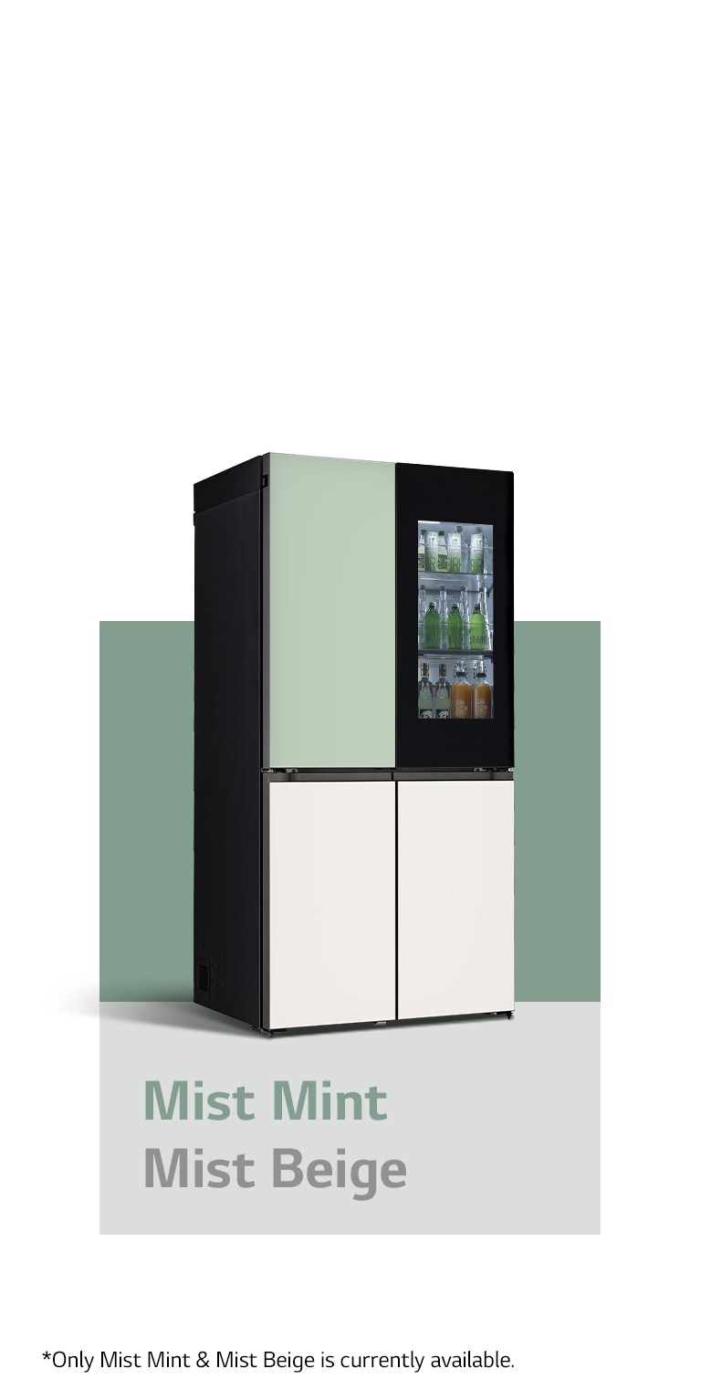 Lg objet refrigerator top