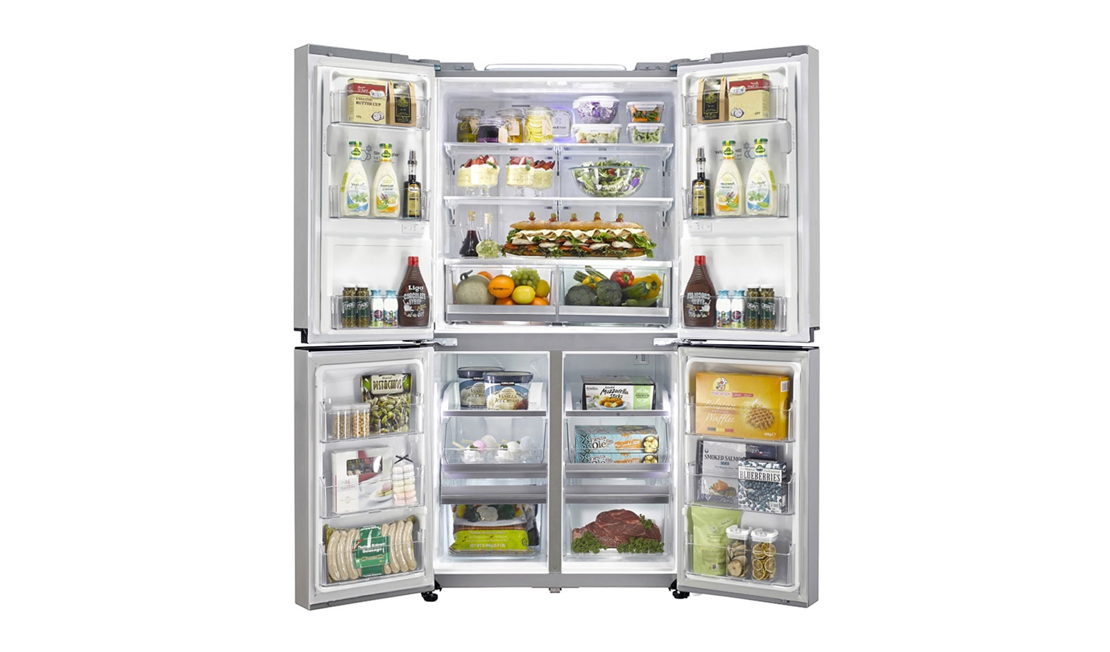 LG IEC Gross 725L EASY ACCESS FOR YOUR CONVENIENCE, GR-B24FWSHL