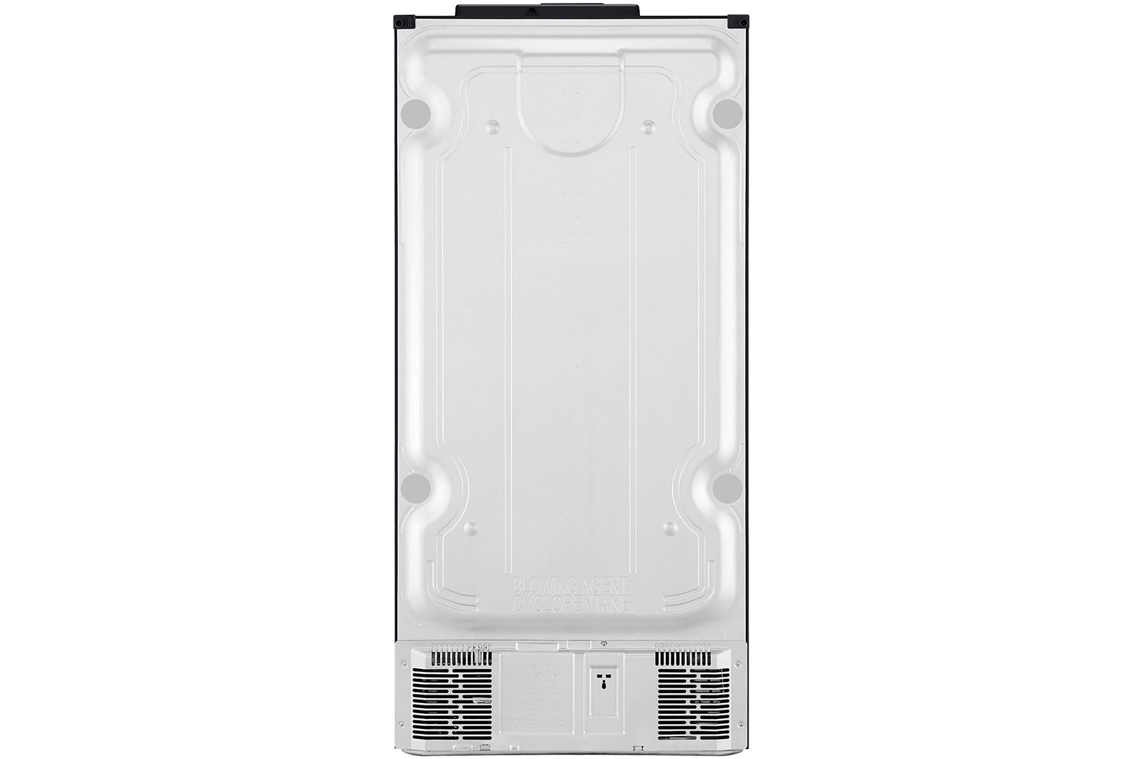 LG 602L Top Freezer Fridge in Black Metal Finish , GR-H802HQHM